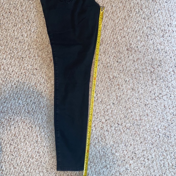 Hollister Black High Rise High Waisted High Waist Leggings Skinny Jeans Sz 7R/28 - Picture 9 of 14